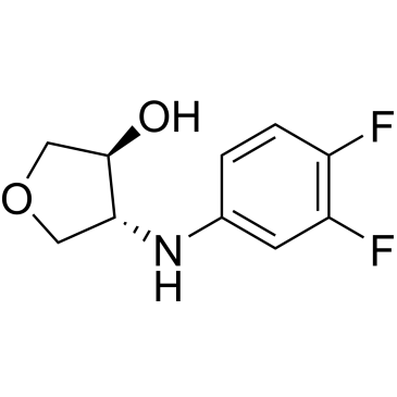 (3S,4R)-4-((3,4-Difluorophenyl)amino)tetrahydrofuran-3-ol|CS-1202542
