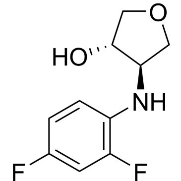 (3S,4R)-4-((2,4-Difluorophenyl)amino)tetrahydrofuran-3-ol|CS-1202543