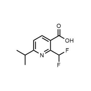 2-(Difluoromethyl)-6-isopropylnicotinic acid|CS-1202554