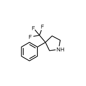 3-Phenyl-3-(trifluoromethyl)pyrrolidine|CS-1202577