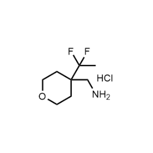 (4-(1,1-Difluoroethyl)tetrahydro-2H-pyran-4-yl)methanamine hydrochloride|CS-1202685