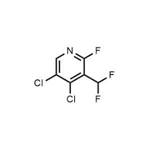 4,5-Dichloro-3-(difluoromethyl)-2-fluoropyridine|CS-1202708