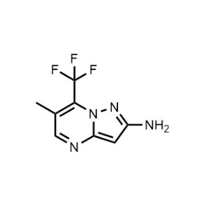 6-Methyl-7-(trifluoromethyl)pyrazolo[1,5-a]pyrimidin-2-amine|CS-1202837