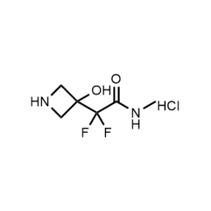 2,2-Difluoro-2-(3-hydroxyazetidin-3-yl)-N-methylacetamide hydrochloride|CS-1203101