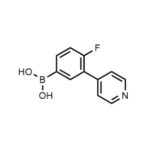 (4-Fluoro-3-(pyridin-4-yl)phenyl)boronic acid|CS-1203140