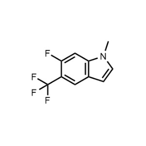 6-Fluoro-1-methyl-5-(trifluoromethyl)-1H-indole|CS-1203212