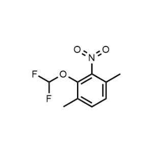 2-(Difluoromethoxy)-1,4-dimethyl-3-nitrobenzene|CS-1203296