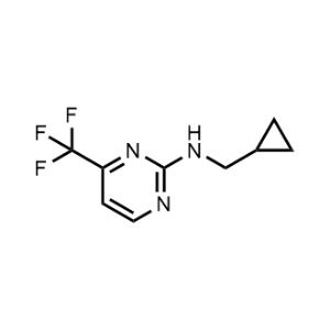 N-(Cyclopropylmethyl)-4-(trifluoromethyl)pyrimidin-2-amine|CS-1203411
