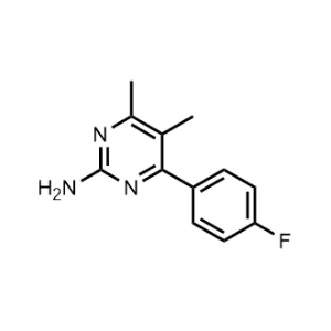 4-(4-Fluorophenyl)-5,6-dimethylpyrimidin-2-amine|CS-1203580