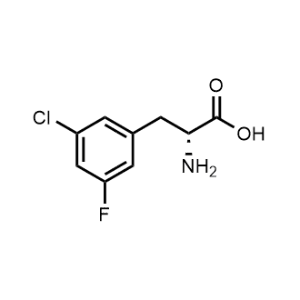 (R)-2-Amino-3-(3-chloro-5-fluorophenyl)propanoic acid|CS-1203686