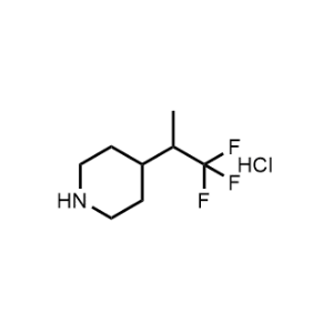 4-(1,1,1-Trifluoropropan-2-yl)piperidine hydrochloride|CS-1203701