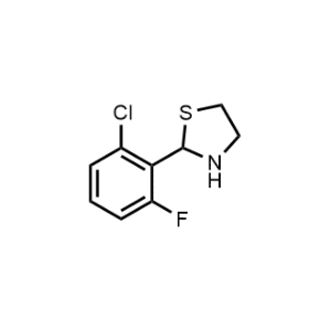 2-(2-Chloro-6-fluorophenyl)thiazolidine|CS-1203711