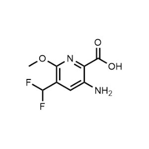 3-Amino-5-(difluoromethyl)-6-methoxypicolinic acid|CS-1203846