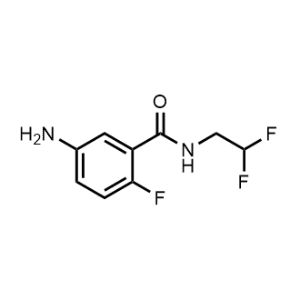 5-Amino-N-(2,2-difluoroethyl)-2-fluorobenzamide|CS-1203953