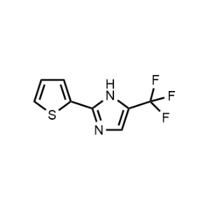 2-(Thiophen-2-yl)-5-(trifluoromethyl)-1H-imidazole|CS-1203998