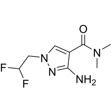 3-Amino-1-(2,2-difluoroethyl)-N,N-dimethyl-1H-pyrazole-4-carboxamide|CS-1204042