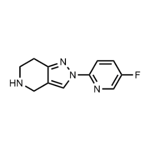 2-(5-Fluoropyridin-2-yl)-4,5,6,7-tetrahydro-2H-pyrazolo[4,3-c]pyridine|CS-1204071