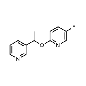 5-Fluoro-2-(1-(pyridin-3-yl)ethoxy)pyridine|CS-1204098