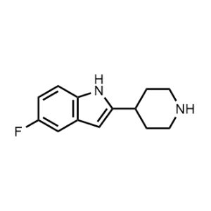 5-Fluoro-2-(piperidin-4-yl)-1H-indole|CS-1204149