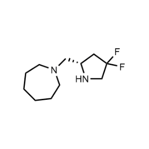 (S)-1-((4,4-Difluoropyrrolidin-2-yl)methyl)azepane|CS-1204152