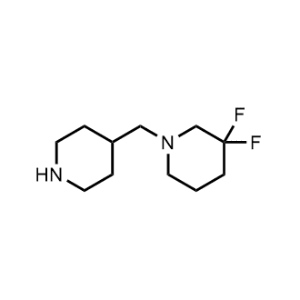 3,3-Difluoro-1-(piperidin-4-ylmethyl)piperidine|CS-1204154