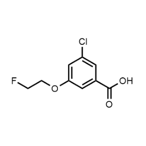 3-Chloro-5-(2-fluoroethoxy)benzoic acid|CS-1204259