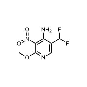 5-(Difluoromethyl)-2-methoxy-3-nitropyridin-4-amine|CS-1204366