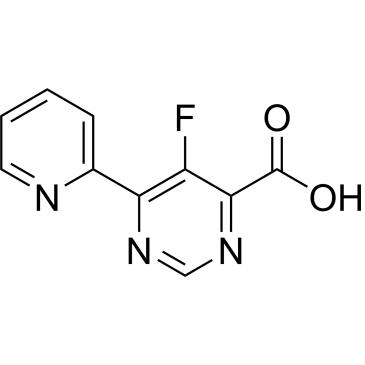 5-Fluoro-6-(pyridin-2-yl)pyrimidine-4-carboxylic acid|CS-1204491
