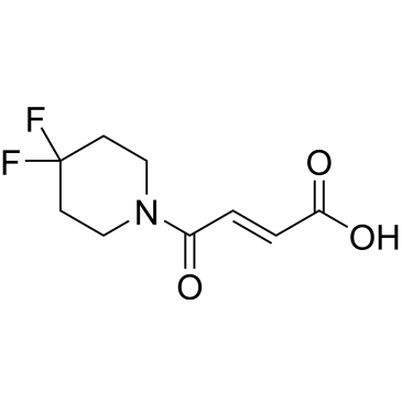 4-(4,4-Difluoropiperidin-1-yl)-4-oxobut-2-enoic acid|CS-1204506
