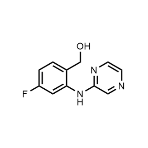 (4-Fluoro-2-(pyrazin-2-ylamino)phenyl)methanol|CS-1204612