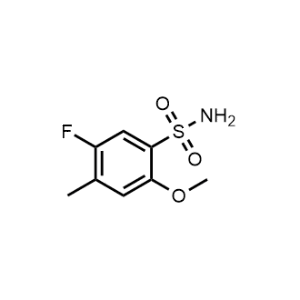 5-Fluoro-2-methoxy-4-methylbenzenesulfonamide|CS-1204651