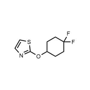2-((4,4-Difluorocyclohexyl)oxy)thiazole|CS-1204673