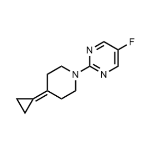 2-(4-Cyclopropylidenepiperidin-1-yl)-5-fluoropyrimidine|CS-1204682