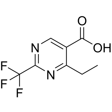 4-Ethyl-2-(trifluoromethyl)pyrimidine-5-carboxylic acid|CS-1204865