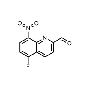 5-Fluoro-8-nitroquinoline-2-carbaldehyde|CS-1204924