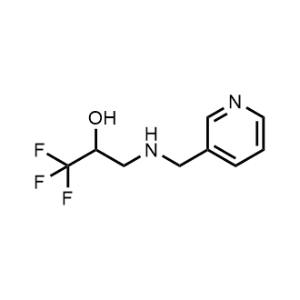 1,1,1-Trifluoro-3-((pyridin-3-ylmethyl)amino)propan-2-ol|CS-1204974