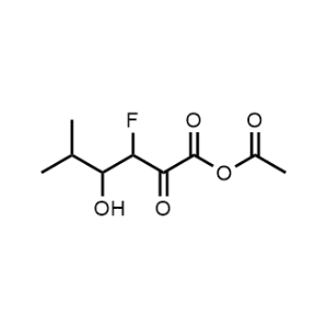 Acetic 3-fluoro-4-hydroxy-5-methyl-2-oxohexanoic anhydride|CS-1205008
