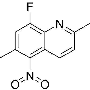 8-Fluoro-2,6-dimethyl-5-nitroquinoline|CS-1205036