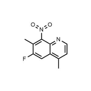 6-Fluoro-4,7-dimethyl-8-nitroquinoline|CS-1205043