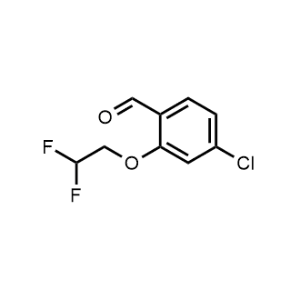 4-Chloro-2-(2,2-difluoroethoxy)benzaldehyde|CS-1205162
