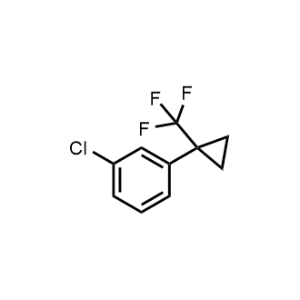 1-Chloro-3-(1-(trifluoromethyl)cyclopropyl)benzene|CS-1205216
