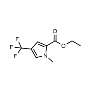 Ethyl 1-methyl-4-(trifluoromethyl)-1H-pyrrole-2-carboxylate|CS-1205412