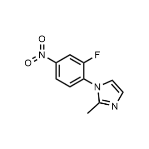 1-(2-Fluoro-4-nitrophenyl)-2-methyl-1H-imidazole|CS-1205417