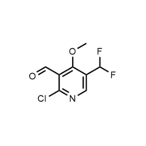 2-Chloro-5-(difluoromethyl)-4-methoxynicotinaldehyde|CS-1205605