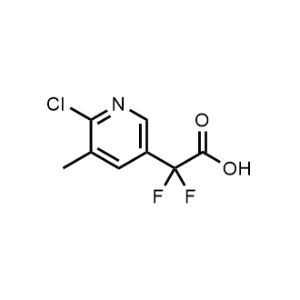 2-(6-Chloro-5-methylpyridin-3-yl)-2,2-difluoroacetic acid|CS-1205633
