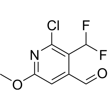 2-Chloro-3-(difluoromethyl)-6-methoxyisonicotinaldehyde|CS-1205638