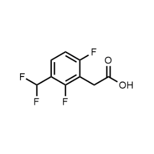 2-(3-(Difluoromethyl)-2,6-difluorophenyl)acetic acid|CS-1205788