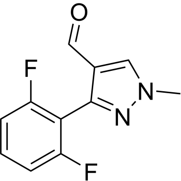3-(2,6-Difluorophenyl)-1-methyl-1H-pyrazole-4-carbaldehyde|CS-1205906