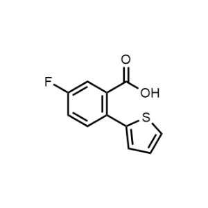 5-Fluoro-2-(thiophen-2-yl)benzoic acid|CS-1205989