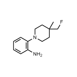 2-(4-(Fluoromethyl)-4-methylpiperidin-1-yl)aniline|CS-1206044